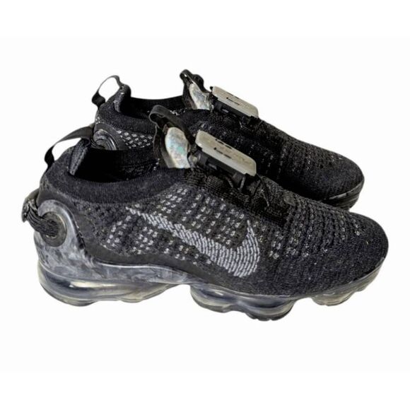 NIKE Air VaporMax 2020 Flyknit 'Black Dark Grey' Running Shoes Size 5Y/W6.5 - Picture 2 of 11